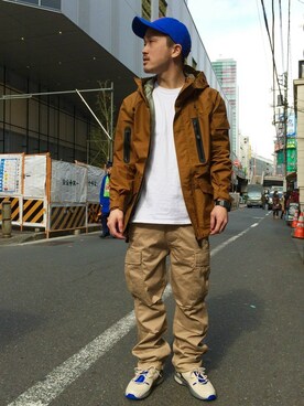 「ACG」｜「アイテム（ブルゾン）」を使った、MASAYAさん（メンズ・165cm）の冬コーディネート