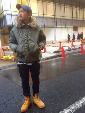 MASAYAさん（メンズ・165cm）の冬コーディネート