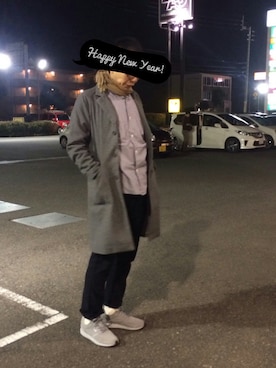 「Basis Broek Belgium（バージスブルック）のアイテム（ジャケット/アウター）」を使った、seiさん（メンズ・180cm）の冬コーディネート