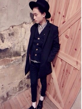 劉碩さんのコーディネート