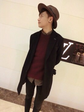 劉碩さんのコーディネート