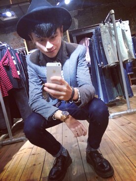 劉碩さんのコーディネート