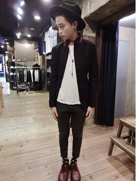 劉碩さんのコーディネート