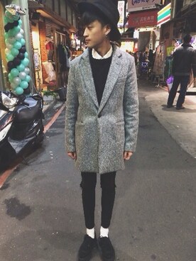 劉碩さんのコーディネート