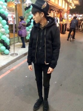 劉碩さんのコーディネート