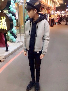 劉碩さんのコーディネート