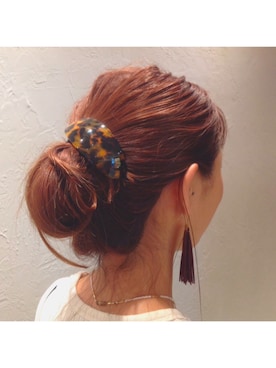 「actuel（アクチュエル）のアイテム」を使った、nozomiさん（レディース・163cm）の夏コーディネート