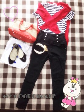 watarie＊°さん（レディース・174cm）の夏コーディネート