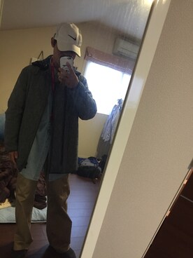 「アイテム（ジャケット/アウター）」を使った、とーたさん（メンズ・165cm・10代）の秋コーディネート