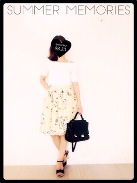 c(@cnocno0stylist)さん（レディース・155cm）の夏コーディネート