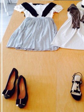 c(@cnocno0stylist)さん（レディース・155cm）の夏コーディネート