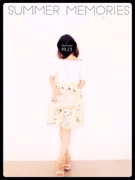 c(@cnocno0stylist)さん（レディース・155cm）の夏コーディネート