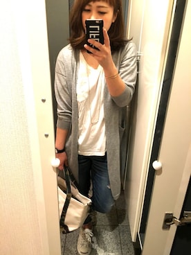 「CONVERSE（コンバース）のCONVERSE コンバース ジャック パーセル / JACK PURCEL（スニーカー）」を使った、☻さん（レディース・166cm）の春コーディネート