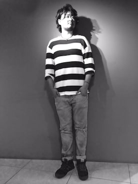 「Influence（インフルエンス）のアイテム」を使った、F.PARADEさん（レディース・153cm）の夏コーディネート