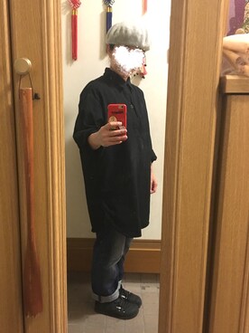 「shuca（シュカ）のアイテム（パンツ）」を使った、まっきさん（レディース・148cm）の秋コーディネート