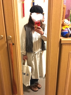 「North Object（ノースオブジェクト）のアイテム（ワンピース/ドレス）」を使った、まっきさん（レディース・148cm）の秋コーディネート