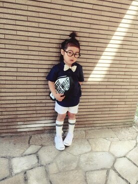 「おめかしコーデ」｜maroooさん（キッズ・100cm）の春コーディネート