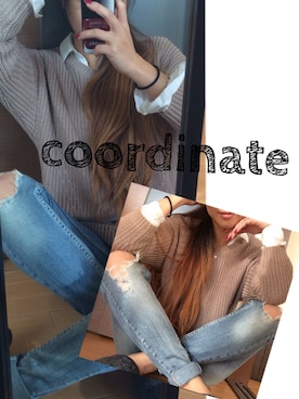 「coordinate」｜Ayaka さん（レディース・159cm）の冬コーディネート