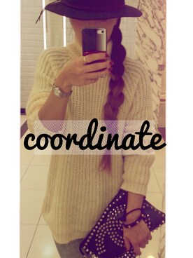 「coordinate」｜Ayaka さん（レディース・159cm）の冬コーディネート