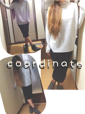 「coordinate」｜Ayaka さん（レディース・159cm）の冬コーディネート