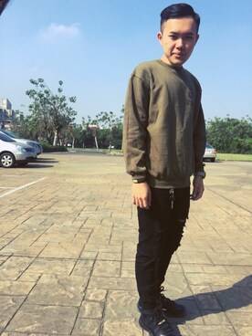 「survival（survival）のアイテム」を使った、homehomexieさん（メンズ・176cm）の冬コーディネート