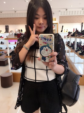 「ONLY NY（オンリーニューヨーク）のアイテム（トップス、ブラック系）」を使った、爱对是爱情爱错了是青春さん（レディース）の春コーディネート