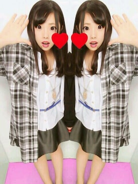 「Dosch（ドスチ）のアイテム（スカート）」を使った、∇EriKaさん（レディース・165cm）の春コーディネート