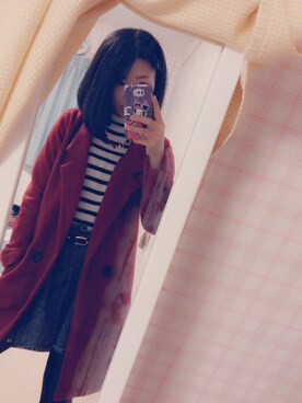 ゆなすさん（レディース・159cm）の冬コーディネート