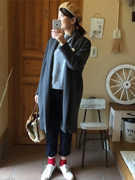 MARIさん（レディース・164cm）の冬コーディネート