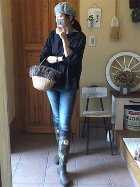 MARIさん（レディース・164cm）の秋コーディネート