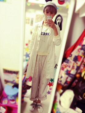 「PAR ICI」｜「アイテム（その他アウター）」を使った、MIEさん（レディース・166cm）の秋コーディネート