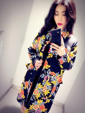 「MSGM（エムエスジーエム）のアイテム（ジャケット/アウター）」を使った、Cherryさん（レディース・168cm）の冬コーディネート