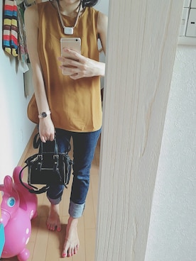 chikaさん（レディース・160cm）の夏コーディネート