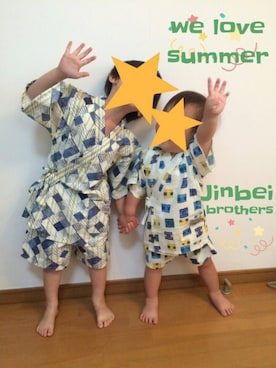 「夏が待ち遠しい」｜mkgさん（キッズ・110cm）の夏コーディネート