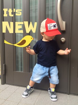 mkgさん(キッズ・90cm)の夏コーディネート