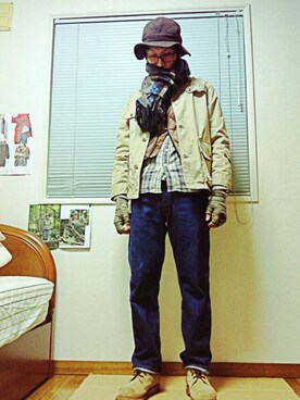 たつーみさん（メンズ・178cm）の春コーディネート