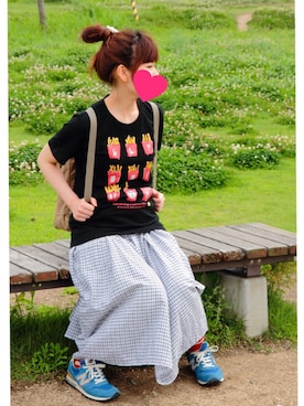 みぃさん（レディース・155cm）の夏コーディネート