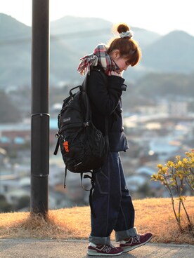 みぃさん（レディース・155cm）の冬コーディネート