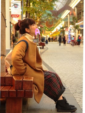 「aiko」｜「アイテム（ジャケット/アウター）」を使った、みぃさん（レディース・155cm）の秋コーディネート