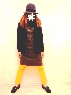 らくさん（メンズ・164cm）の冬コーディネート