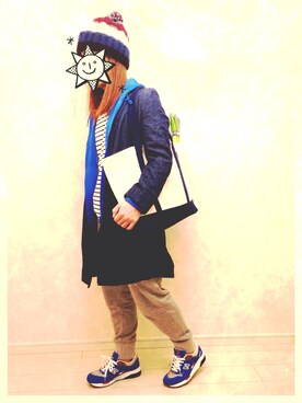 らくさん(メンズ・164cm)の冬コーディネート