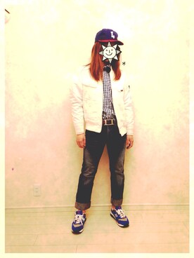 らくさん（メンズ・164cm）の春コーディネート