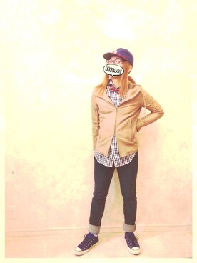 らくさん（メンズ・164cm）の春コーディネート