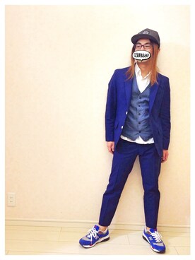 らくさん（メンズ・164cm）の春コーディネート