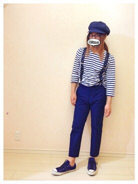 らくさん（メンズ・164cm）の春コーディネート