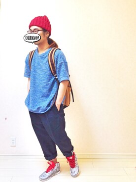 らくさん（メンズ・164cm）の春コーディネート