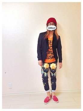 らくさん（メンズ・164cm）の春コーディネート