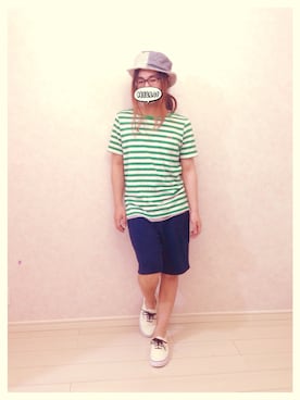 らくさん（メンズ・164cm）の夏コーディネート