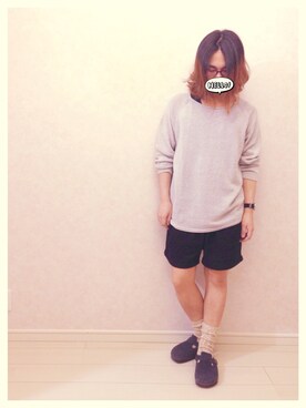 らくさん（メンズ・164cm）の夏コーディネート