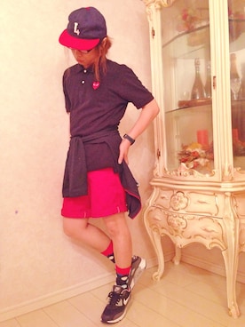 らくさん（メンズ・164cm）の夏コーディネート